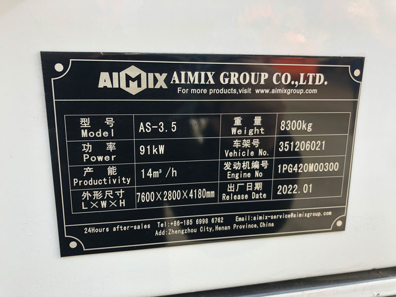 AS3.5C self loading mixer