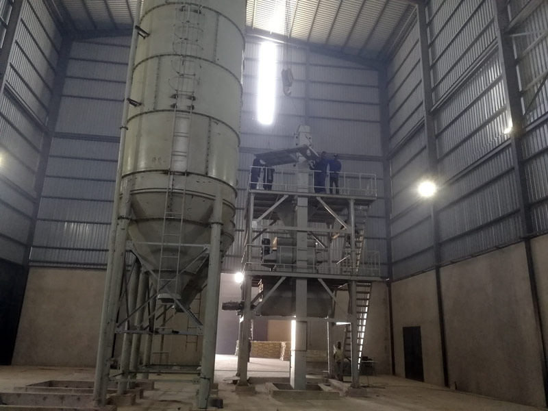 20 ton dry mix mortar plant in Zambia