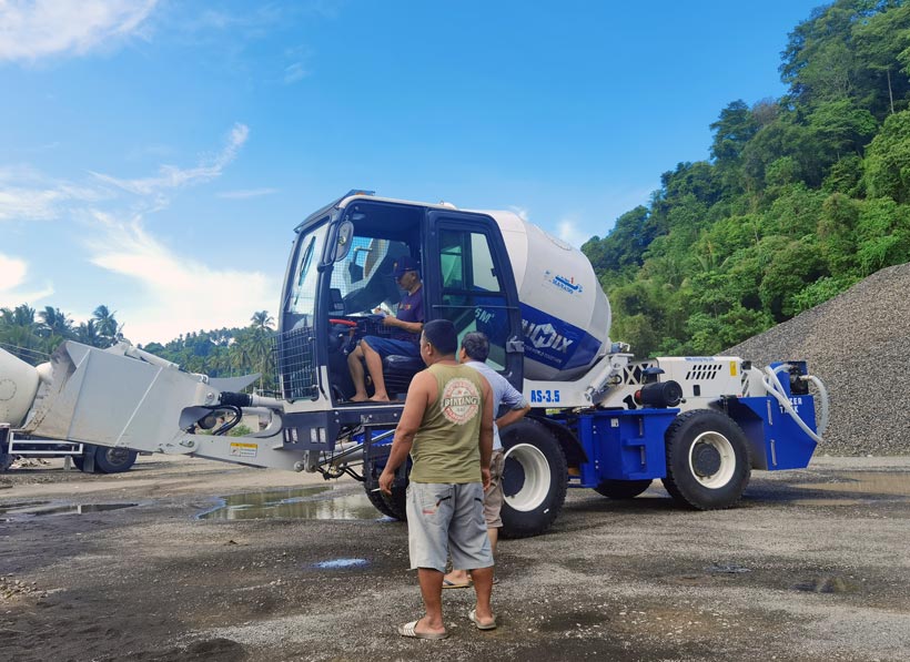 self loading mixer in Manado Indonesia