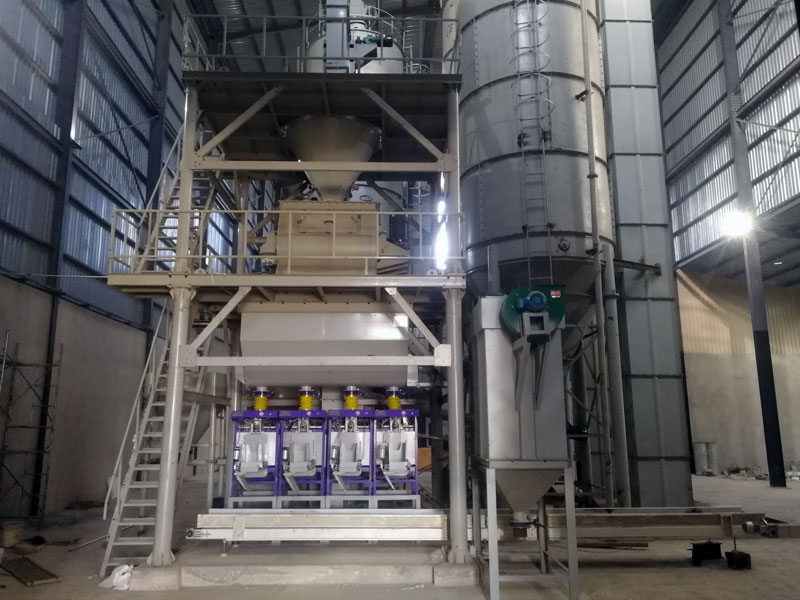 Mesin skim coat 20 ton di Zambia