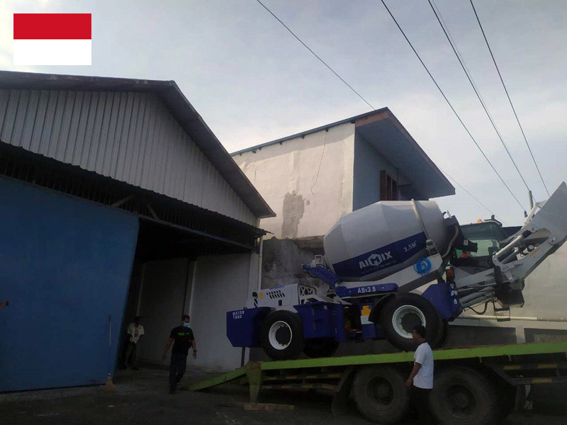 AS3.5 self loading mixer to Indonesia