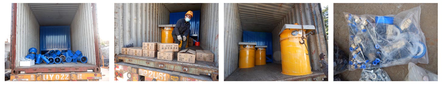 50 ton horizontal cement silo sent to Australia