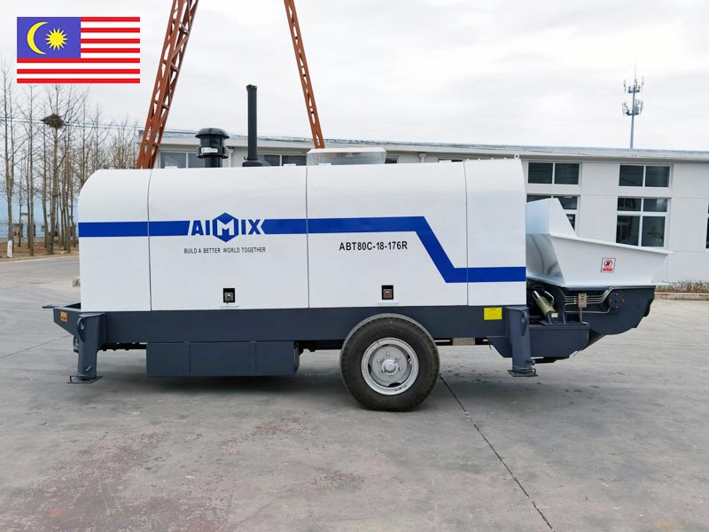 ABT80C concrete pump to Malaysia