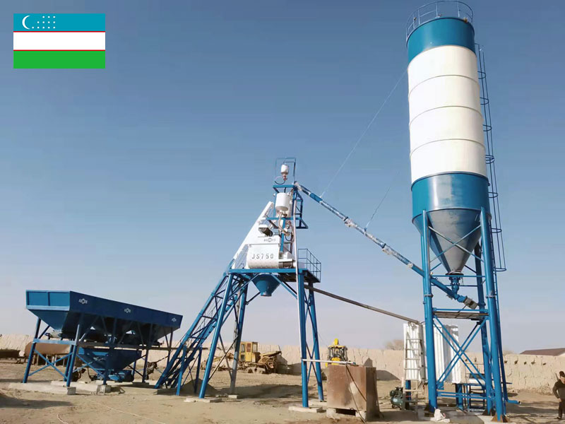 AJ35 batching plant in Uzbekistan