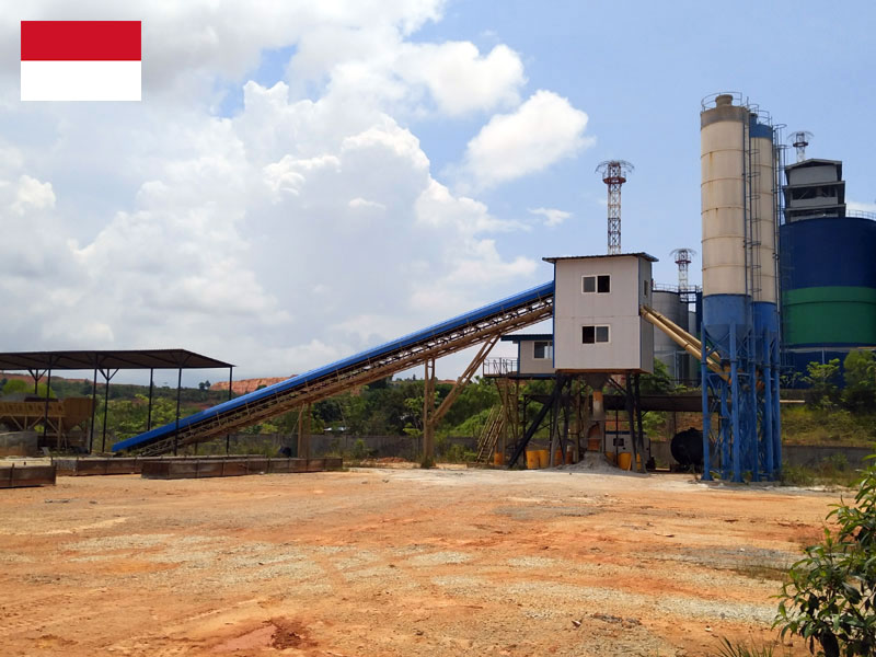 AJ90 Batching Plant In Batam Indonesia