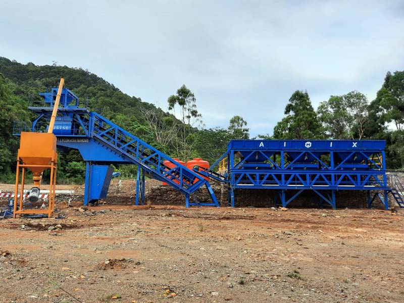 AJY35 Batching Plant In East Java Indonesia