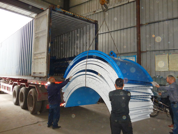 Aimix bolted cement silo sent to Uzbekistan