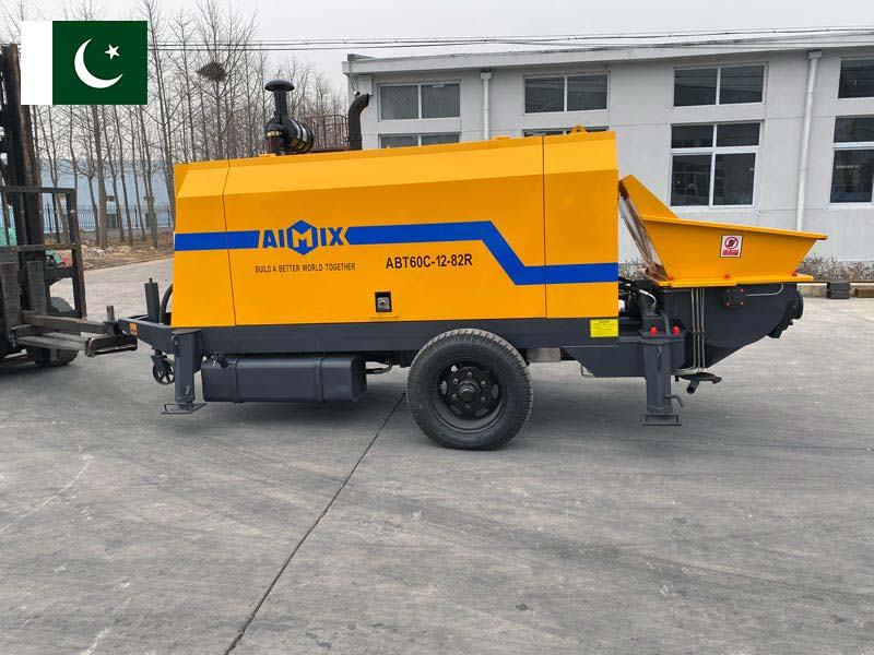 ABT60C Diesel Engine Concrete Pump to Pakistan