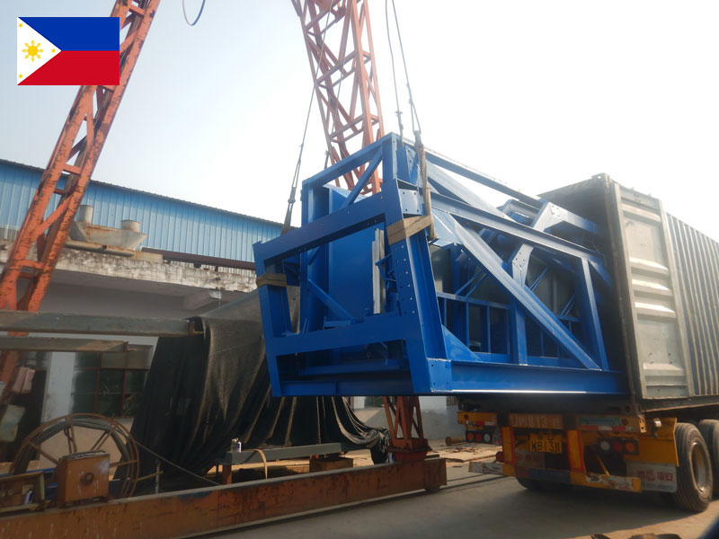 AJY35 mobile batching plant to the Philippines