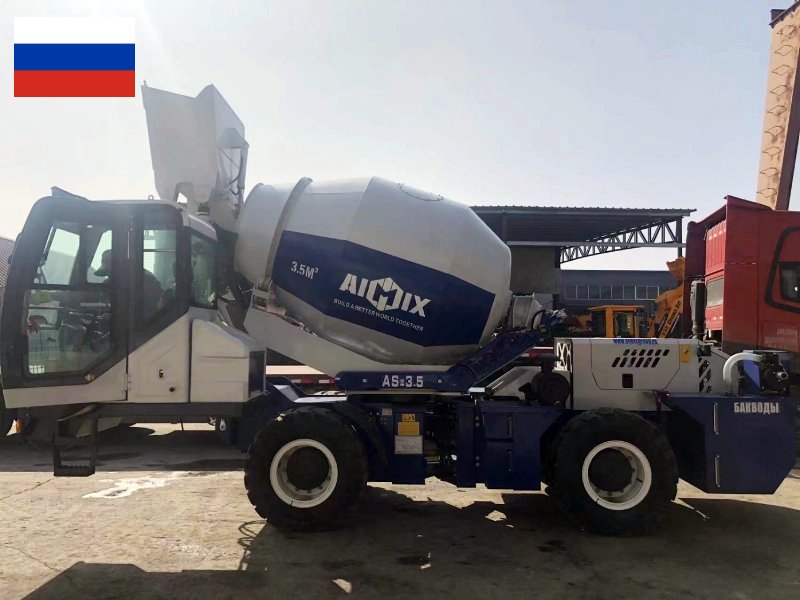 AS3.5 Self Loading Concrete Mixer to Russia