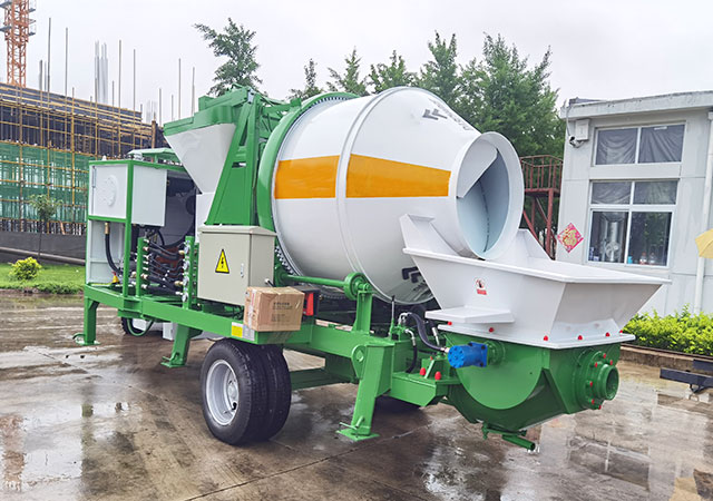 cement mixer with pump