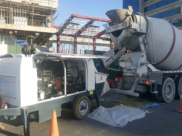 small concrete pump price