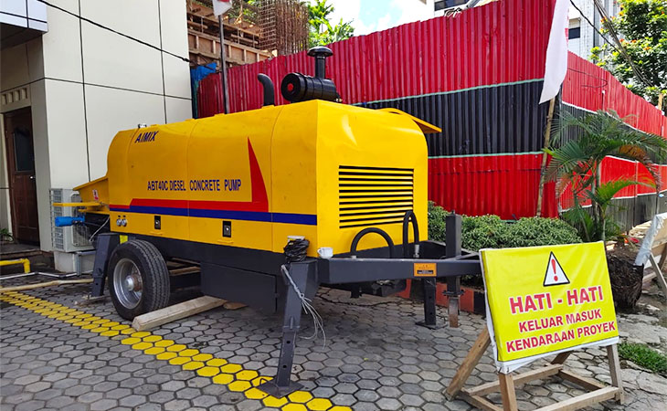 pompa beton kecil Indonesia quotation
