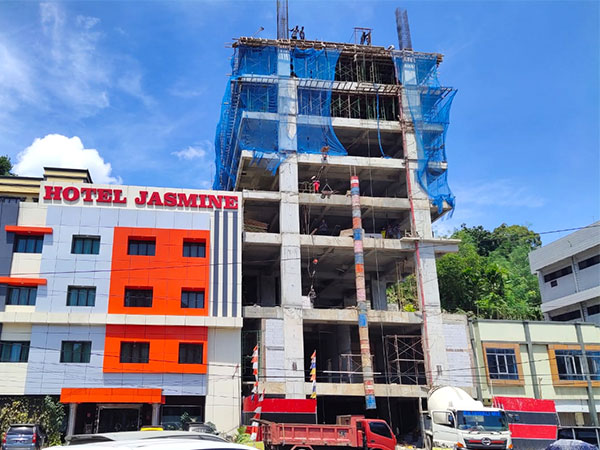 kecil concrete pump trailer