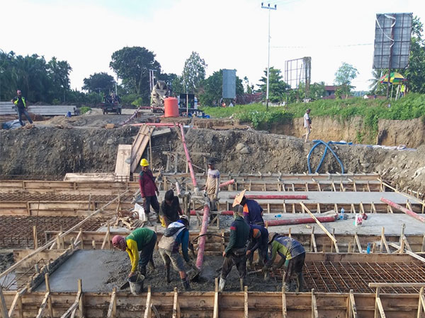 pompa beton type Indonesia