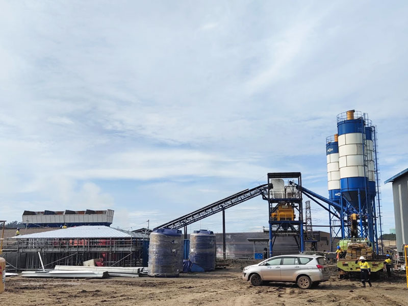 batching plant in Morowali Indonesia