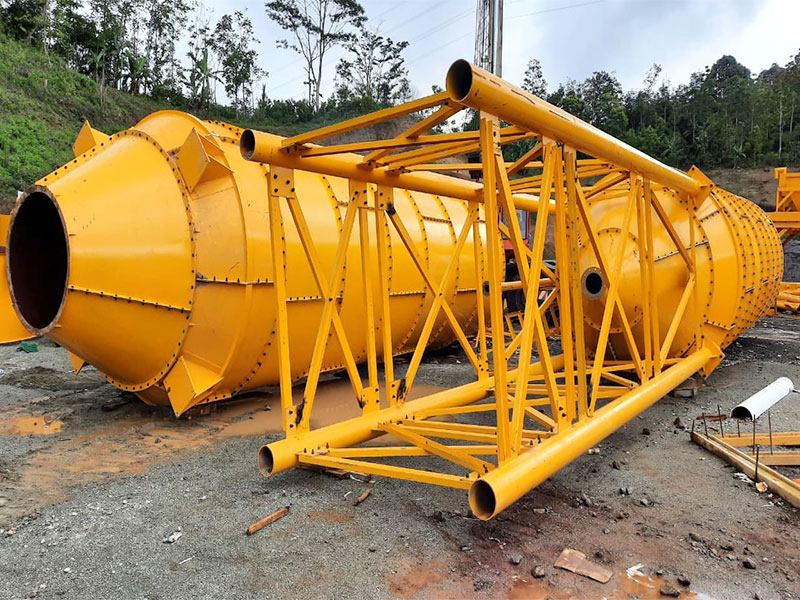batching plant silos