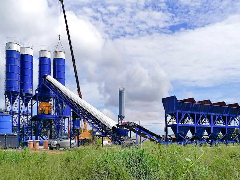 concrete mixing plant
