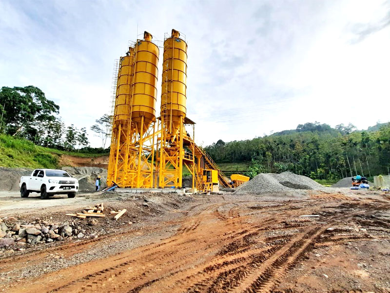 concrete production plant