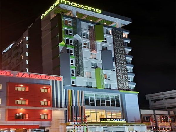 hotel built by Aimix concrete pump