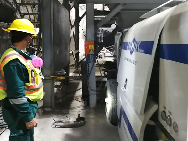 concrete pump trailer ABT80C