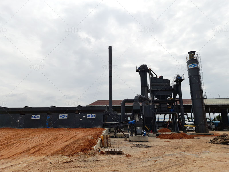 aggregate batching machine for asphalt plant