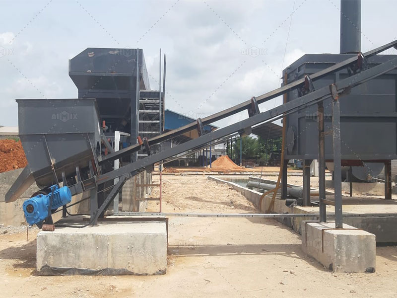 aggregate feeding system