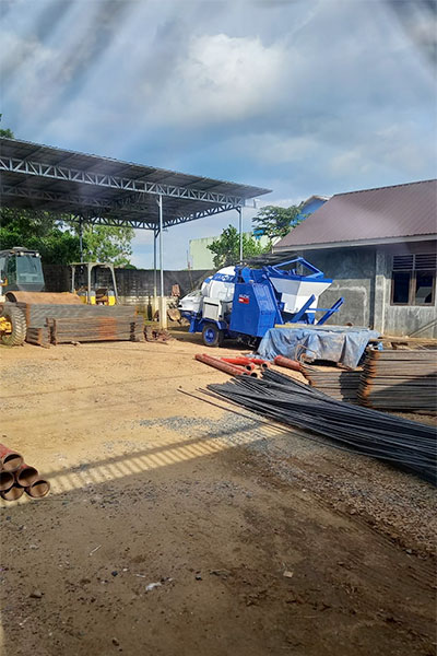 aimix ABJZ30C diesel concrete mixer and pump