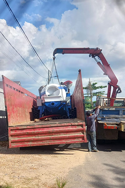 aimix after-sale service for diesel concrete mixer and pump