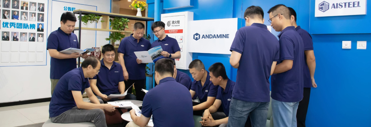 andamine Limestone Crushing solution team and service team