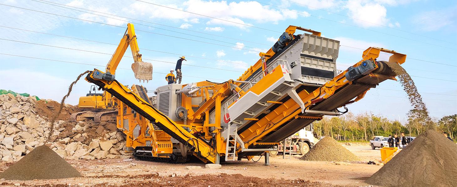 penghancur batu dan pabrik penyaringan