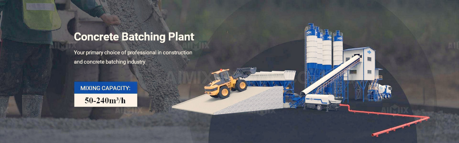 AIMIX concrete batching plant