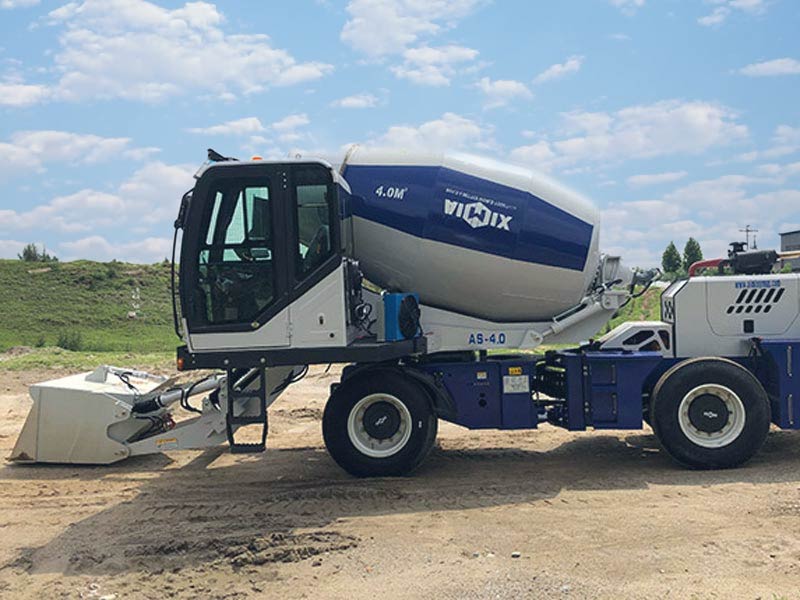 AS-4.0 self loading concrete mixer