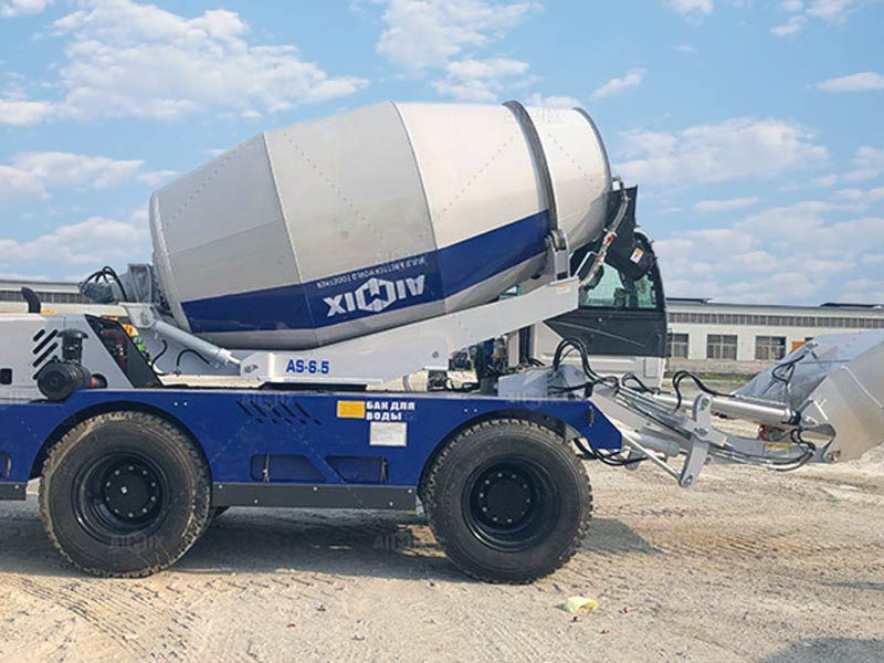 AS-6.5 self loading concrete mixer