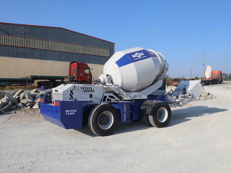 AIMIX self loading mixer truck