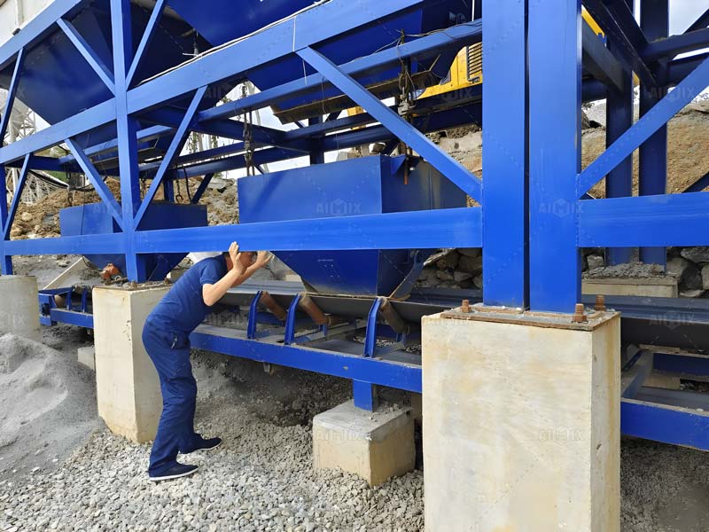 adjusting the capacity of AIMIX engineer