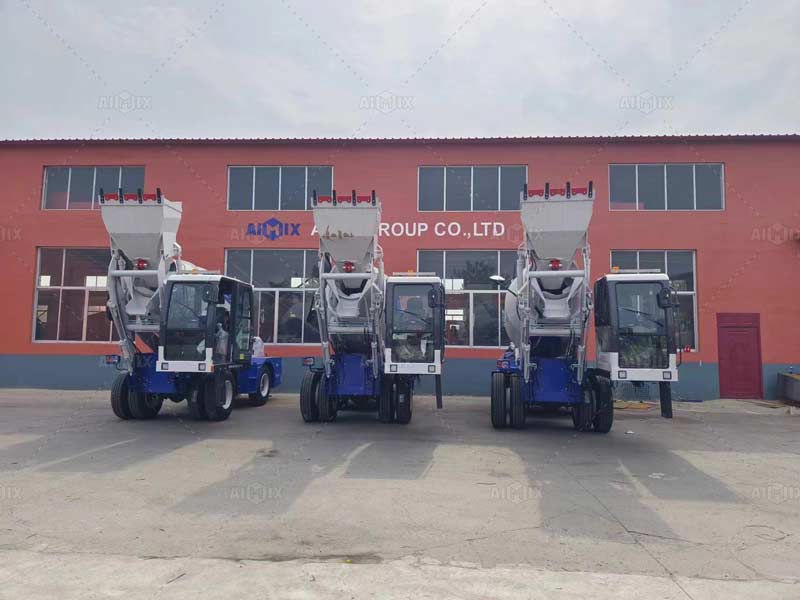 3.5 cbm self loading concrete mixer in the Philippines