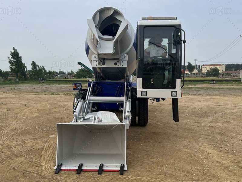 self loading cement mixer