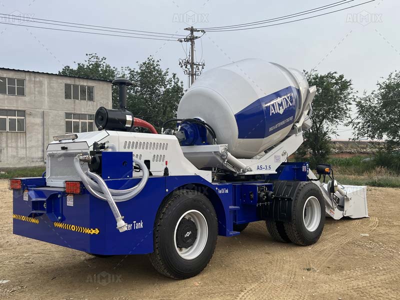 self loading mixer concrete