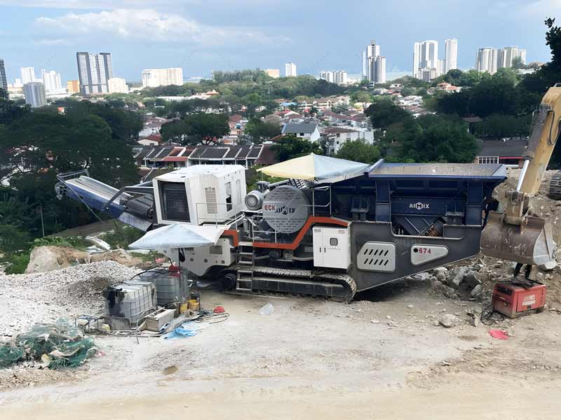 crushing granite in Malaysia