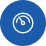 spin blue icon