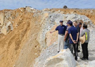 Local jaw crusher case field visits