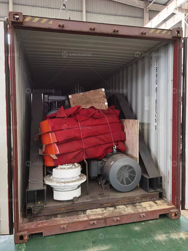 delivery of limestone crusher plant