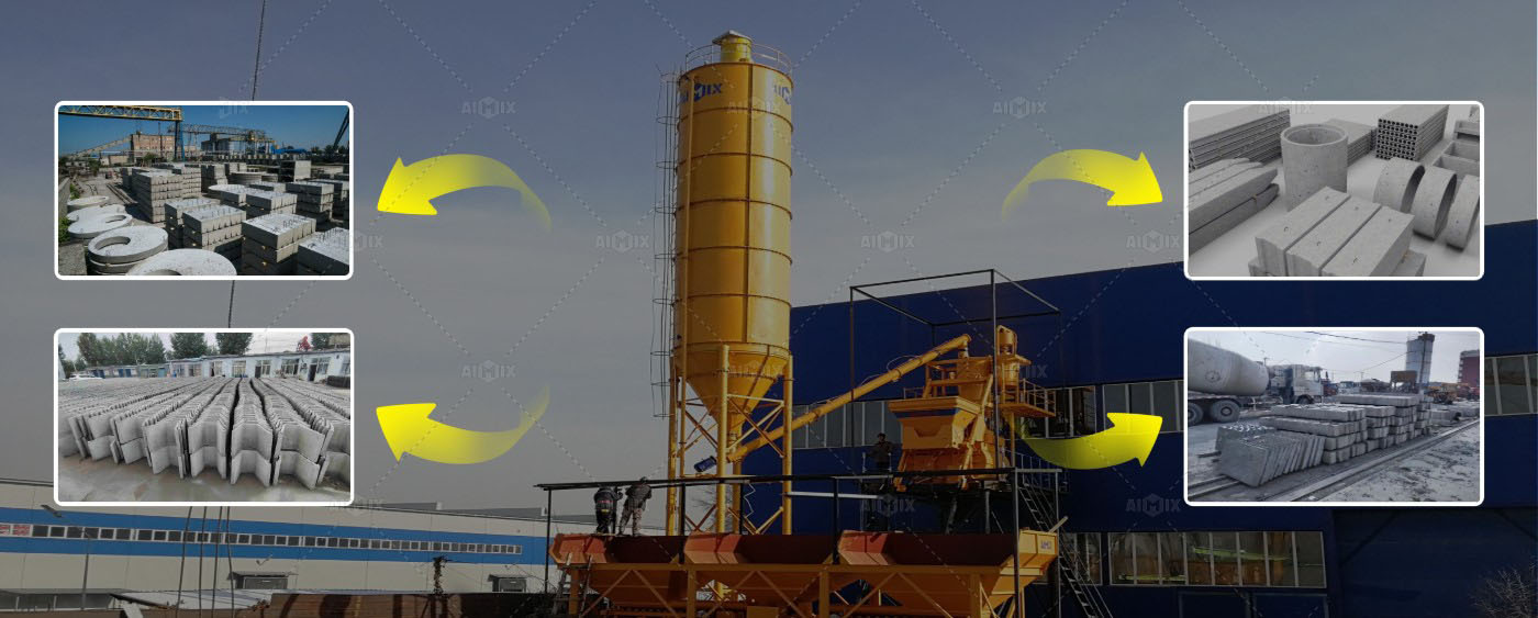 pabrik batch beton ready mix dijual for precast concrete element production