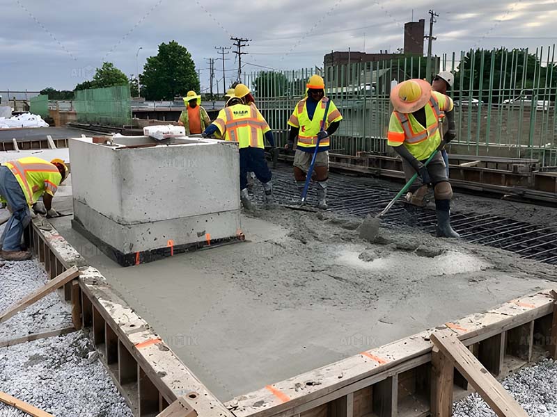 small bridge construction