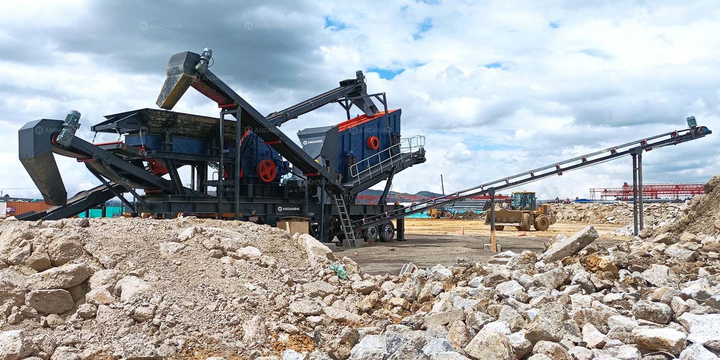 150T Impact crusher plant of Mobile Crusher Plant Boosts Recycling Efficiency in Colombia