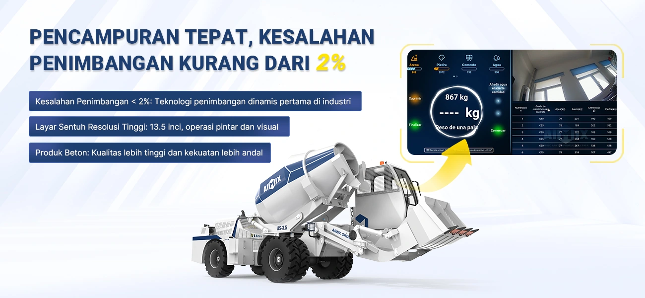 why choose our self loading concrete mixer with advanced features