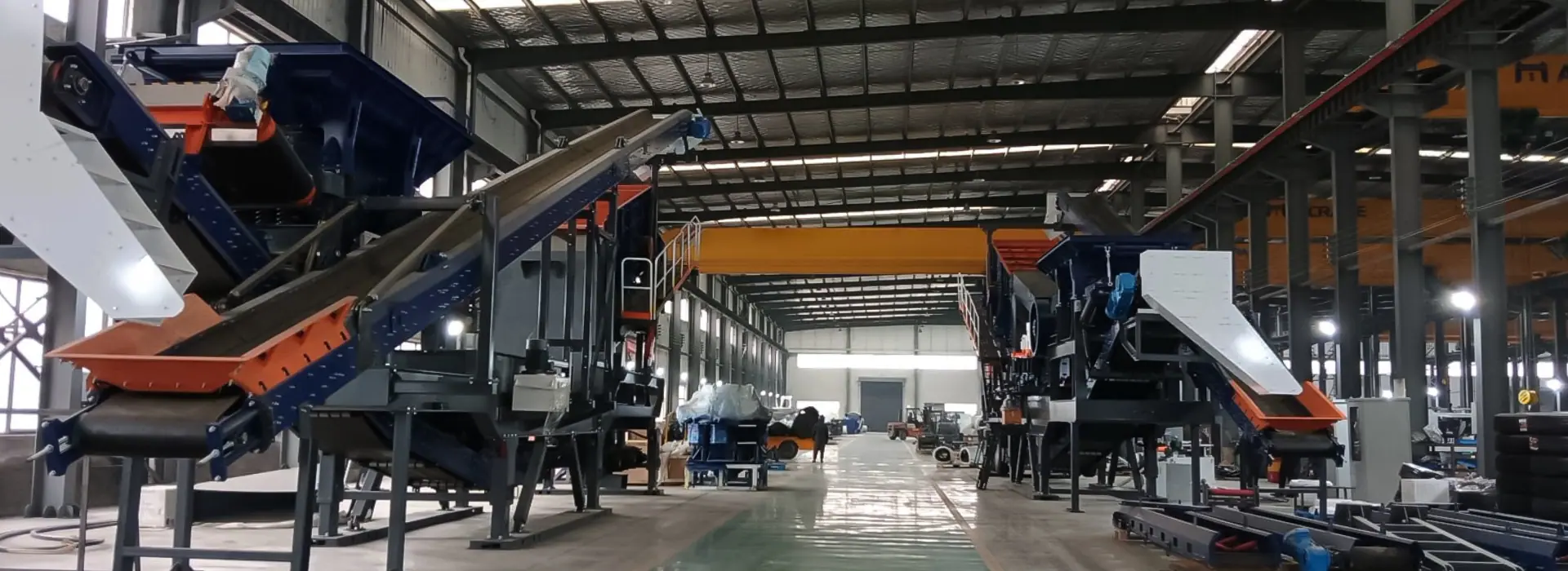 mobile crusher plant workshop factory of us