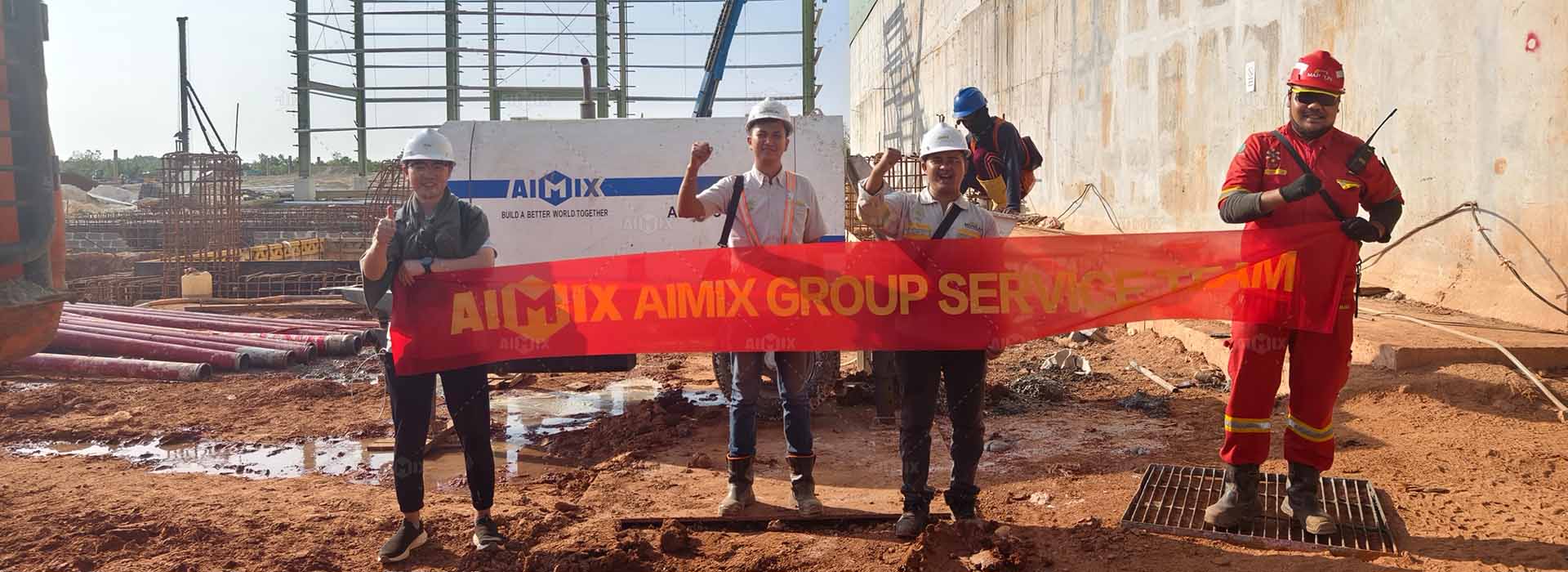 30cbm trailer concrete pump harga for house construction in Dumai, Indonesia