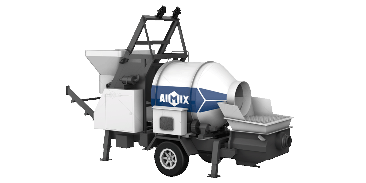 ABJZ30C diesel mini concrete mixer pump for sale in Indonesia